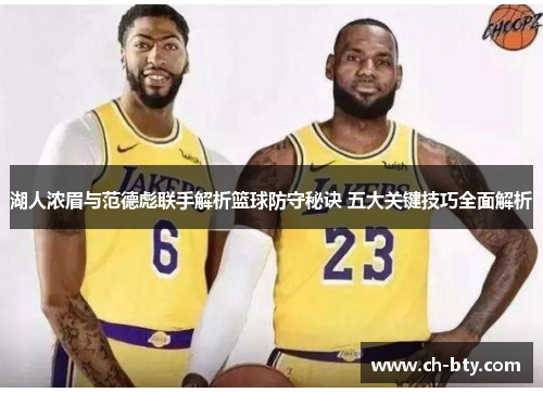 湖人浓眉与范德彪联手解析篮球防守秘诀 五大关键技巧全面解析